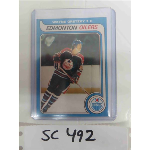 Wayne Gretzky Rookie Reprint
