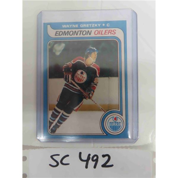 Wayne Gretzky Rookie Reprint