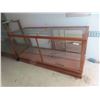 Image 1 : General Store Display Counter Upgraded with Adjustable Shelves + Lights 25" x 35" x 72"