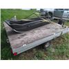 Image 5 : Triton Aluminum Frame Bumper Hitch Snowmobile Trailer 80" x 104" with Pull Out 