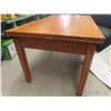 Image 4 : Vintage Solid Oak Desk - 2 Drawers - Would Make Great Dining Table 30.5" x 34" x 60"