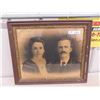 Image 1 : Old Framed Photo 19.5" x 23"