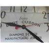 Image 5 : Sessions Metal Square Wall Clock with Advertising 3" x 14.5" x 14.5"