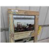 Image 2 : Vintage 2 Pane Window Frame Converted to Hall Mirror 21" x 33" 