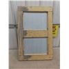 Image 4 : Vintage 2 Pane Window Frame Converted to Hall Mirror 21" x 33" 