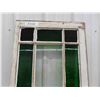 Image 2 : Vintage Colored Glass Window - Has Been Recaulked 19" x46"