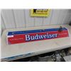 Image 1 : Genuine Budweiser Plastic Pool table Light 12.5" x 48"