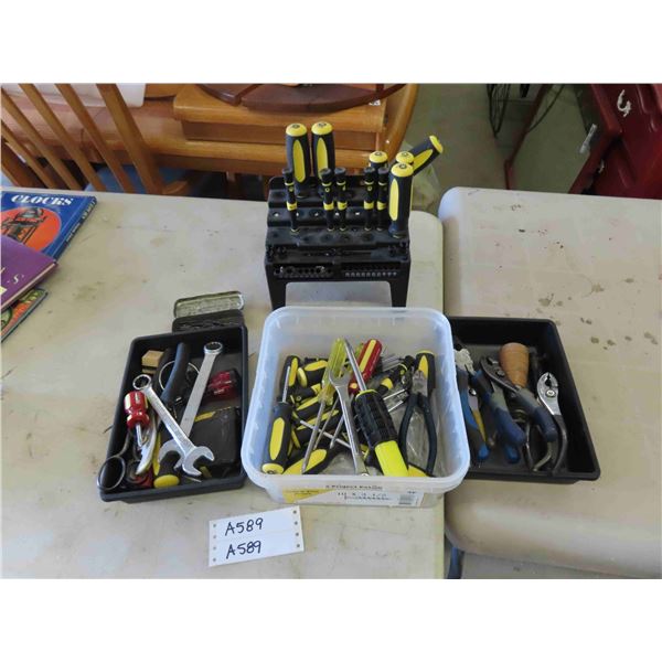 Screwdrivers, Pliers, Wrenches, plus more