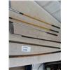 Image 4 : Assorted Vintage Golf Clubs - 3 Wooden Shafts