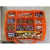 Image 2 : Very Large Assortment of Screws, Hooks, Small Chain, and Other Hardware