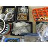 Image 6 : Very Large Assortment of Screws, Hooks, Small Chain, and Other Hardware