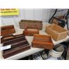 Image 5 : Various Wood Boxes + Wood Drawers for Storage