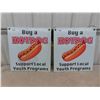 Image 1 : 2 Foam Core Hot Dog Signs 20" X 21.5"
