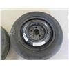 Image 2 : Pair of Temporary Use 5 Bolt Spare Tires