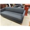 Image 4 : Modern Cloth Sofa 78" Wide - Dark Grey/ Charcoal