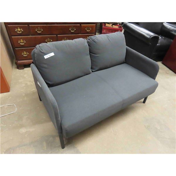 Modern Steel Frame Cloth Love Seat 48" wide