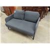 Image 2 : Modern Steel Frame Cloth Love Seat 48" wide