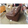 Image 3 : 2 Seater Leather Look Couch 62" Wide