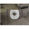 Image 4 : 3 Medical Chairs / Toilet Seat Riser, Shower Aid