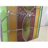 Image 5 : 2 Stained Glass 17" Wide & 16 " to 32" Tall 