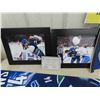 Image 2 : Vancouver Canucks Memorabilia ; 2 Signed Fight Pics, 3 Pennants, Statues, plus more