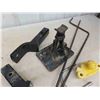 Image 4 : 2 Gas Pump Nozzles, 3 Receiver Hitches, Car Jack