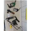 Image 7 : 2 Gas Pump Nozzles, 3 Receiver Hitches, Car Jack