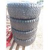 Image 2 : (4) 5 Bolt Truck Rims with BF Goodrich All Terrain TA T285/70 R17 Tires -