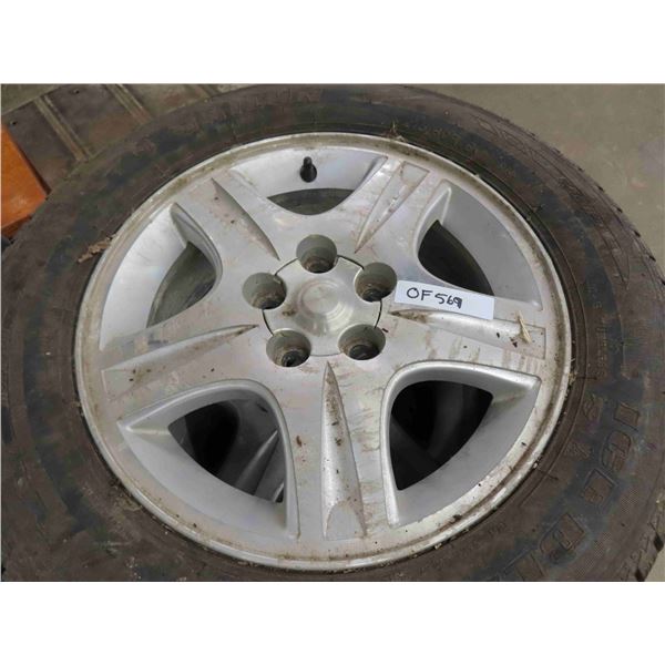 2008 Ford Taurus Aluminum Rims, Sailun Ice Breeze Tires 215/60 R16 - Good Tread