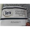 Image 3 : Serta Comfort Series Athenee II Mattress +  Box Spring 52" Wide