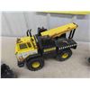 Image 5 : 3 Large Metal Tonkas ; Front Loader, Crane Loader, Tow Truck
