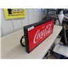 Image 2 : Plastic Face Metal Framed Coca-Cola Light Up Sign - Does NOT Light Up 4" x 12" x 28"