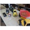 Image 5 : Plastic + Metal Sandbox Toys ; Dump Truck, Tow Truck, Cement Truck, plus others
