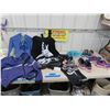 Image 1 : Assorted Ladies Athletic Clothes and Running Shoes 