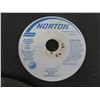 Image 2 : 10 Brand New Norton 16 '' x 1/8 '' x 1'' A48 Railcut Cut Off Blades