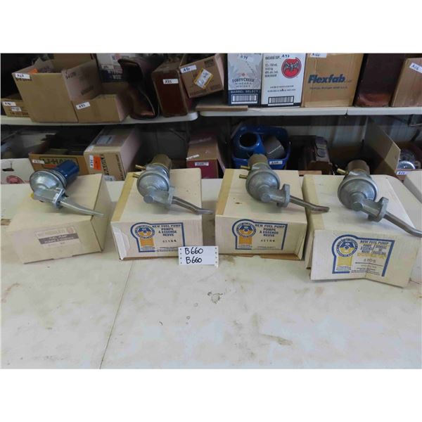 4 Brand New in Box Fuel Pumps - See Pics for Part Numbers