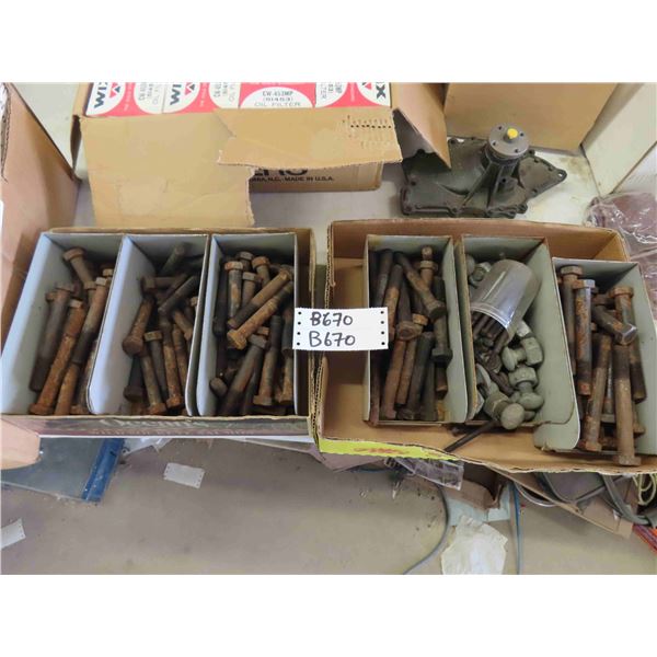 Heavy Duty Bolts  Mostly 4 1/2 '' Some 5 1/2''