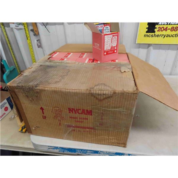 Case of 40 Boxes (10 Items Per Box) Nycam Wonder Anchors New