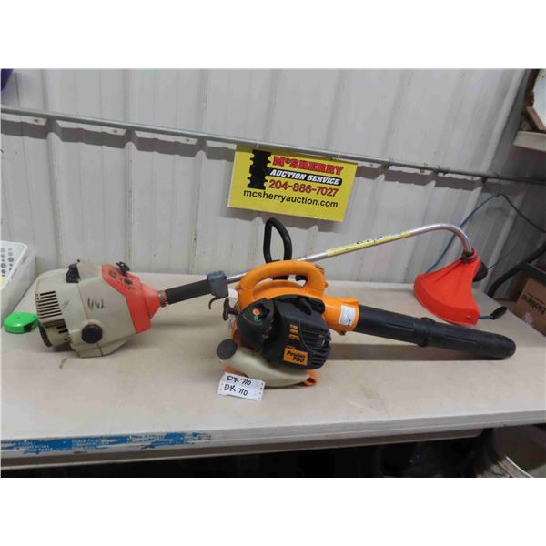 Poulan Pro BUM 200 Gas Yard Blower , Stihl FS 36 Gas Weed Eater