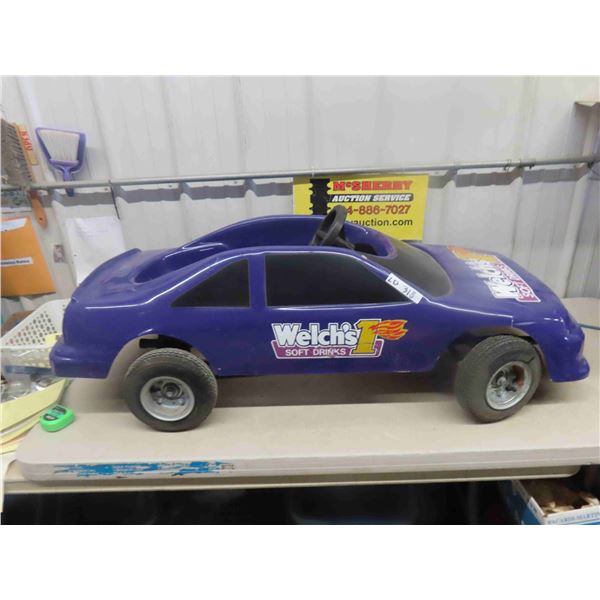 Promotional Pedal Car Welch s Soft Drink 17 X 20 X 52 Promotional pedal car welch s soft drink 17 x 20 x 52