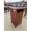 Image 2 : Solid Wood Telephone Table with Storage Cupboard