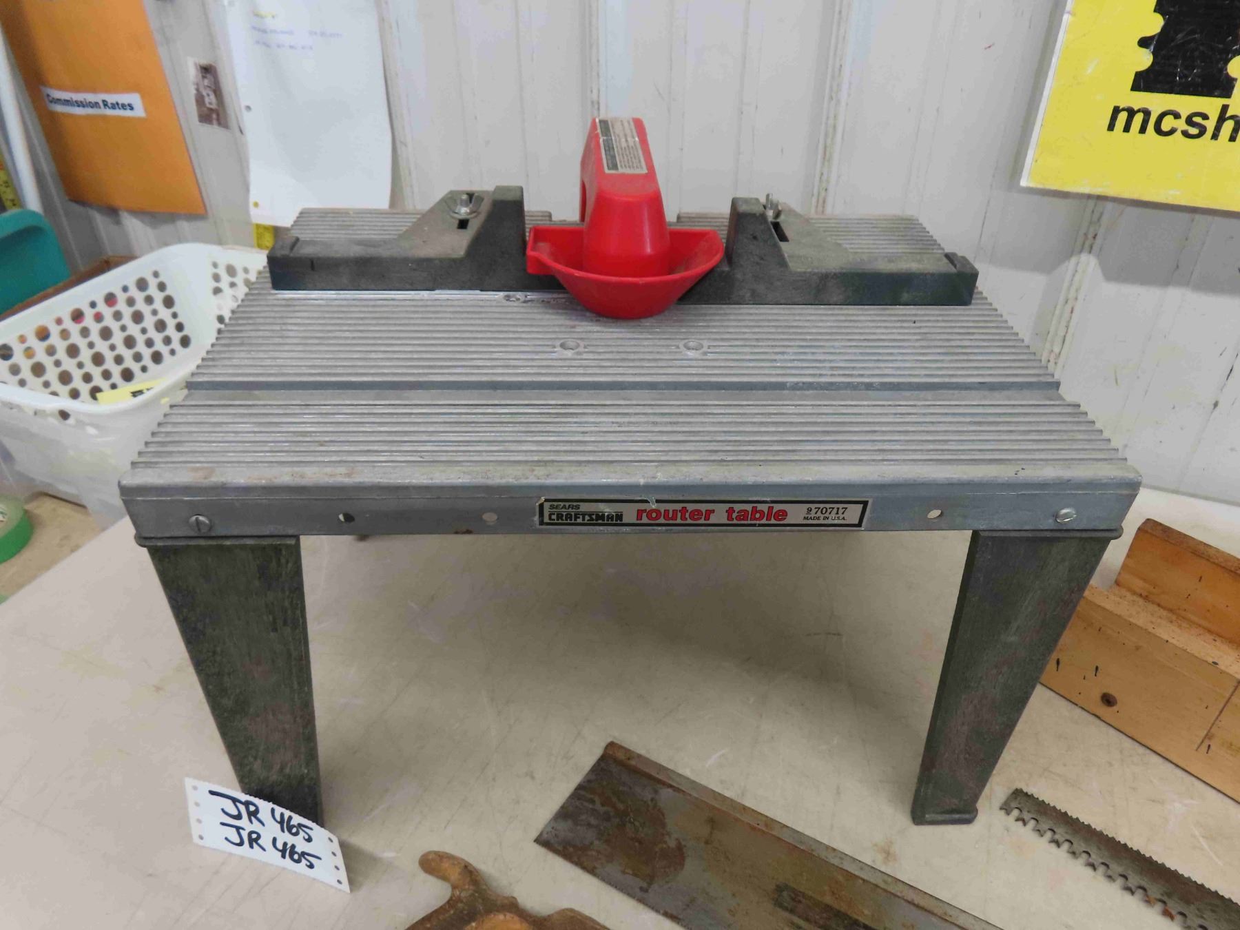 Craftsman Router Table, Mitre Box, 3 Saws