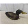 Image 3 : Vintage Wooden Duck Decoy & 3 Piece Bamboo Fishing Stick