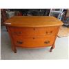 Image 3 : Nice Oak 2 Drawer Dresser / Stand 21" x 25" x 33.5" 