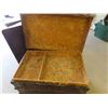 Image 3 : Vintage Travel Trunk with Insert 21" x 22" x 34" 