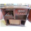 Image 2 : Viking Solid Wood Record Player + Radio 15" x 31" x 32.5" 