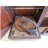 Image 3 : Viking Solid Wood Record Player + Radio 15" x 31" x 32.5" 