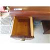 Image 3 : Vintage Vanity / Make Up Desk with Mirror - Solid Wood 63" to Top of Mirror - 19" x 40" 