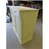 Image 4 : Solid Wood Painted Kitchen Cupboard - 2 Drawers, 2 Doors 18" x 38" x 38" 