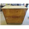 Image 5 : Solid Wood Painted Kitchen Cupboard - 2 Drawers, 2 Doors 18" x 38" x 38" 